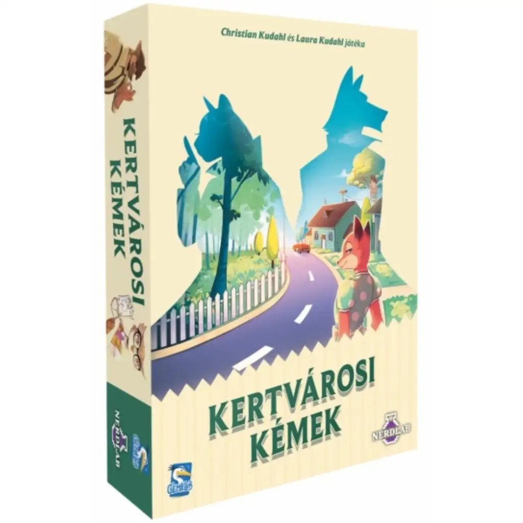 Kertvárosi kémek kártyajáték kép 1