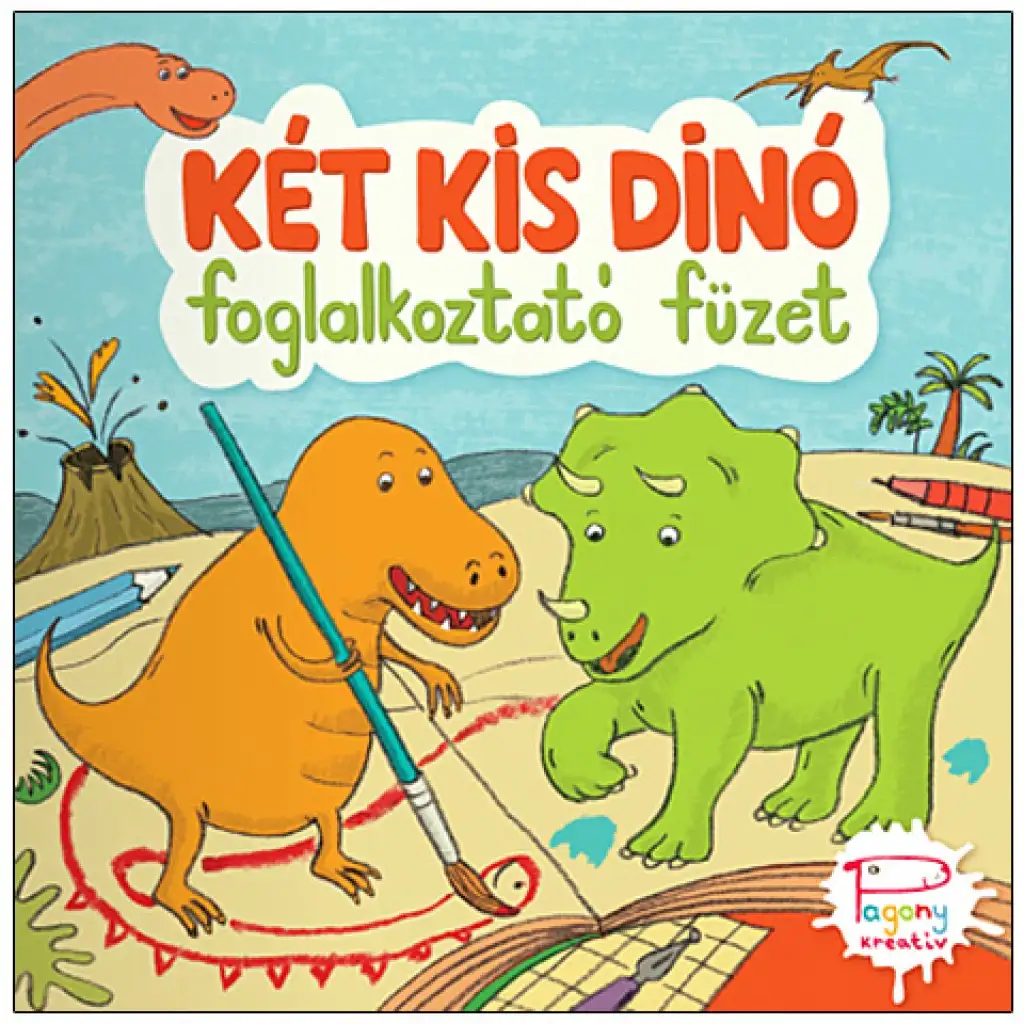 Két kis dinó foglalkoztató füzet - Pagony kép 1