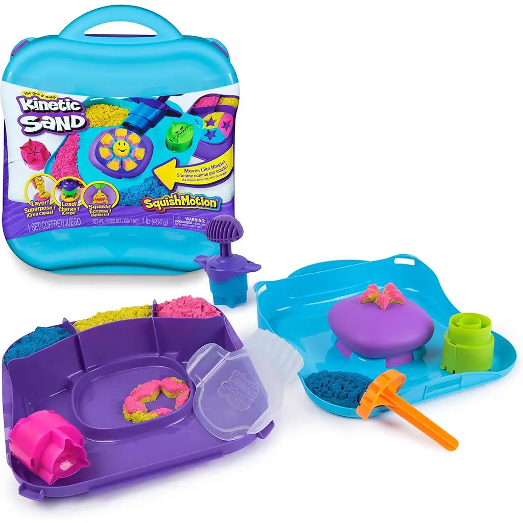Kinetic Sand: SquishMotion homokgyurma 454g - Spin Master kép 2