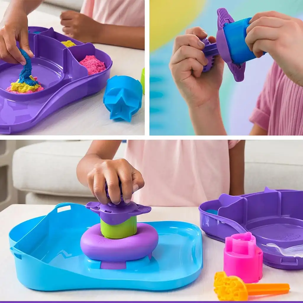 Kinetic Sand: SquishMotion homokgyurma 454g - Spin Master kép 3