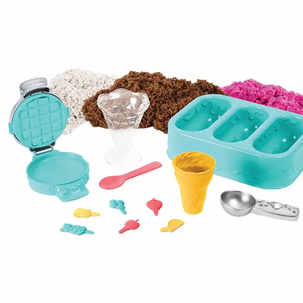 Kinetic Sand: Scents homokgyurma fagyikészítő szett 454g - Spin Master kép 2