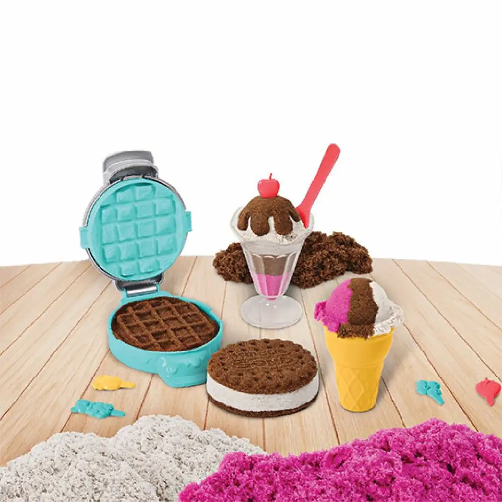 Kinetic Sand: Scents homokgyurma fagyikészítő szett 454g - Spin Master kép 3