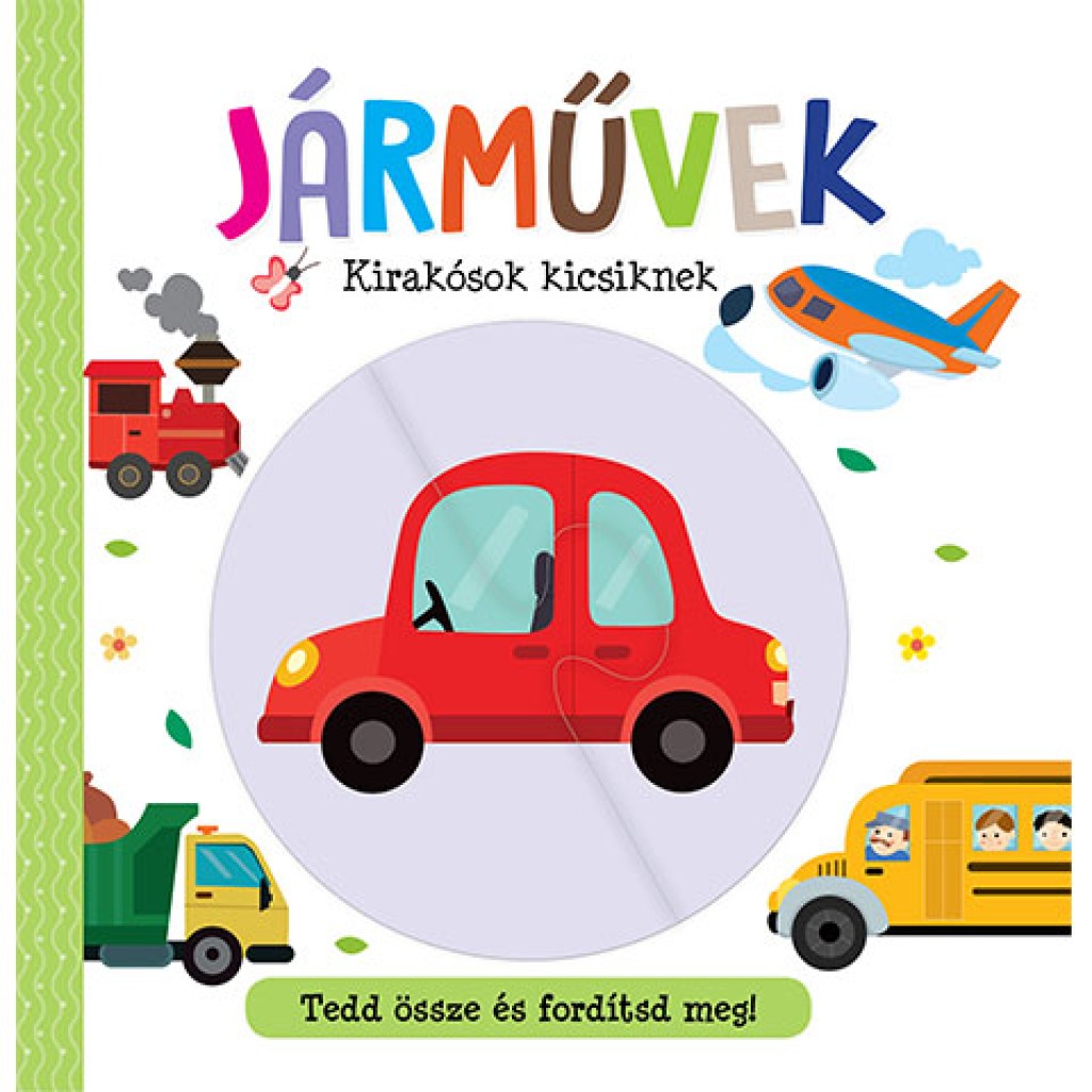Kirakósok kicsiknek - Járművek babakönyv kép 1