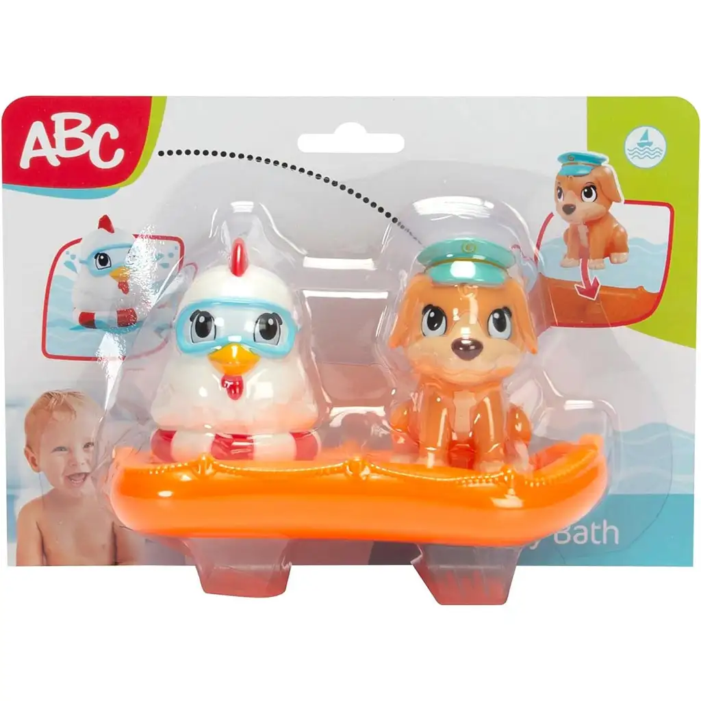 ABC Kis állat matrózok fürdőjáték - Simba Toys kép 1