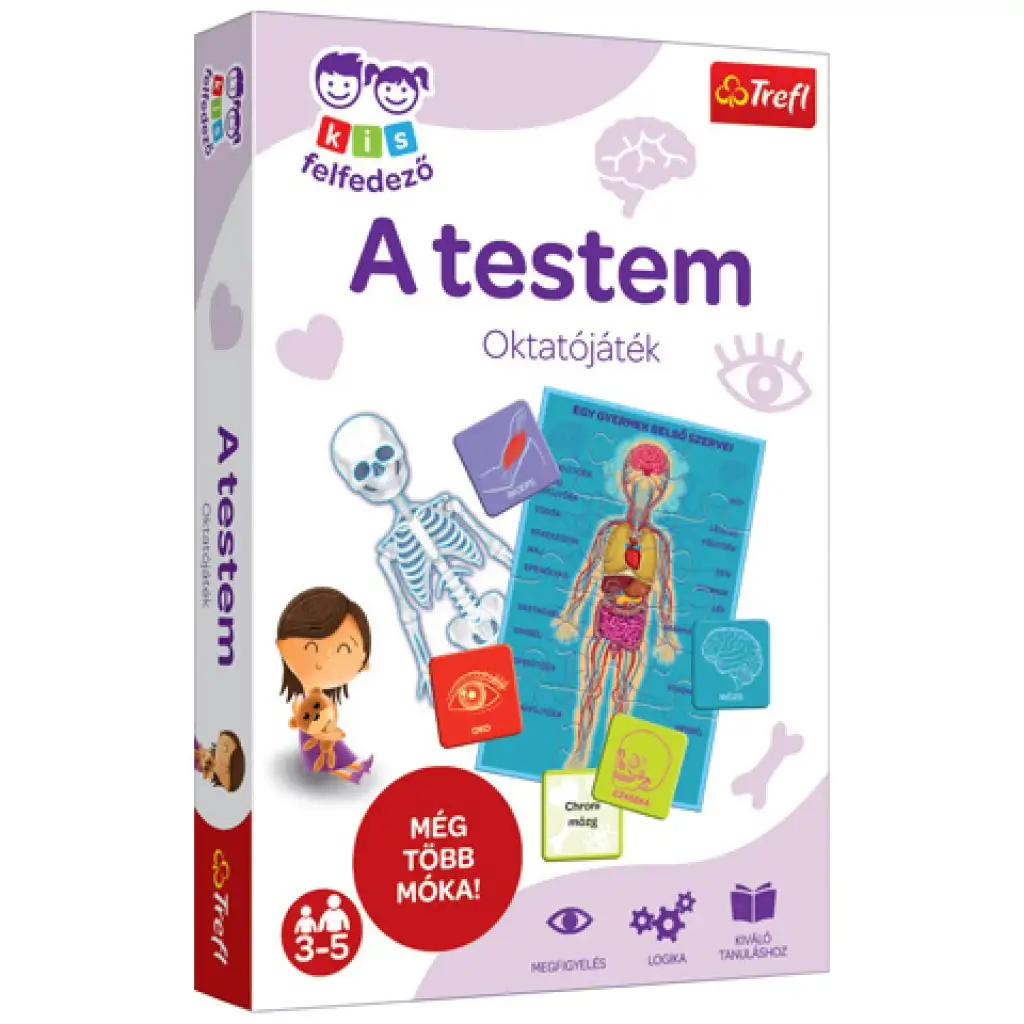 Kis felfedező: A testem oktatójáték - Trefl kép 1