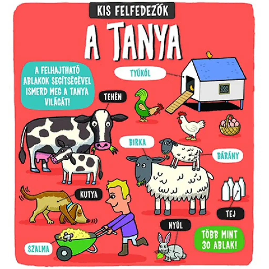 Kis felfedezők - A tanya ismeretterjesztő könyv kép 1