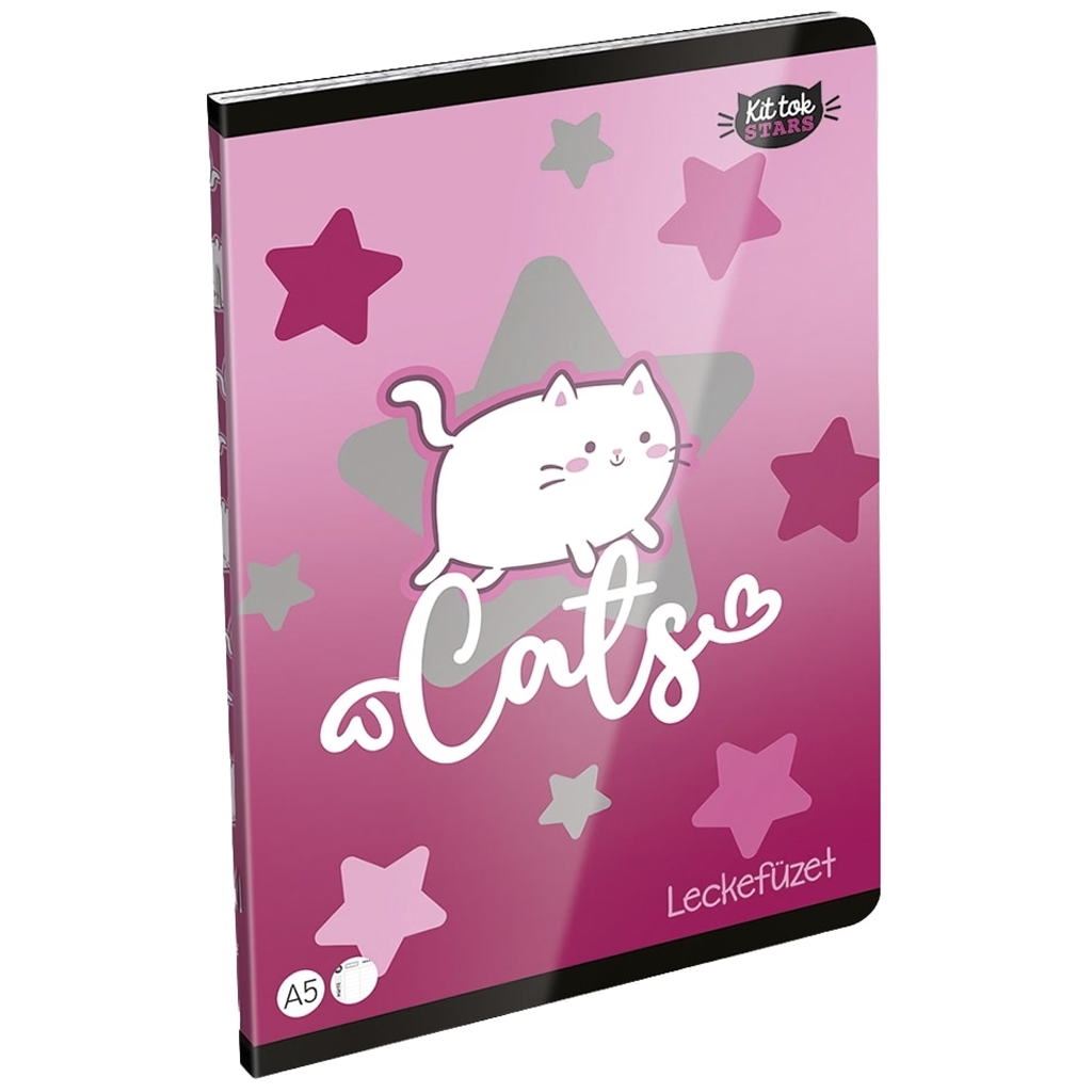 ICO: LizzySuli Kittok Stars leckefüzet A/5 40lapos kép 1