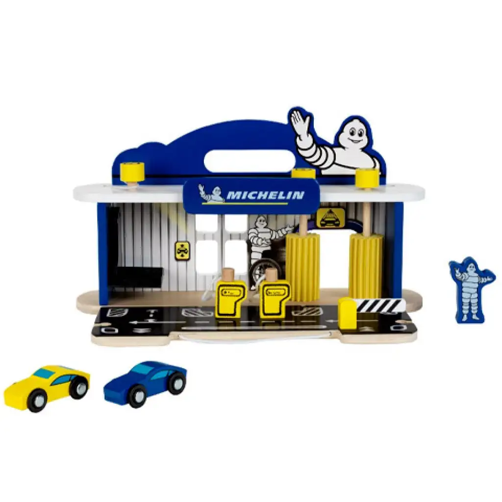 Michelin szerviz szett fából kiegészítőkkel kép 1