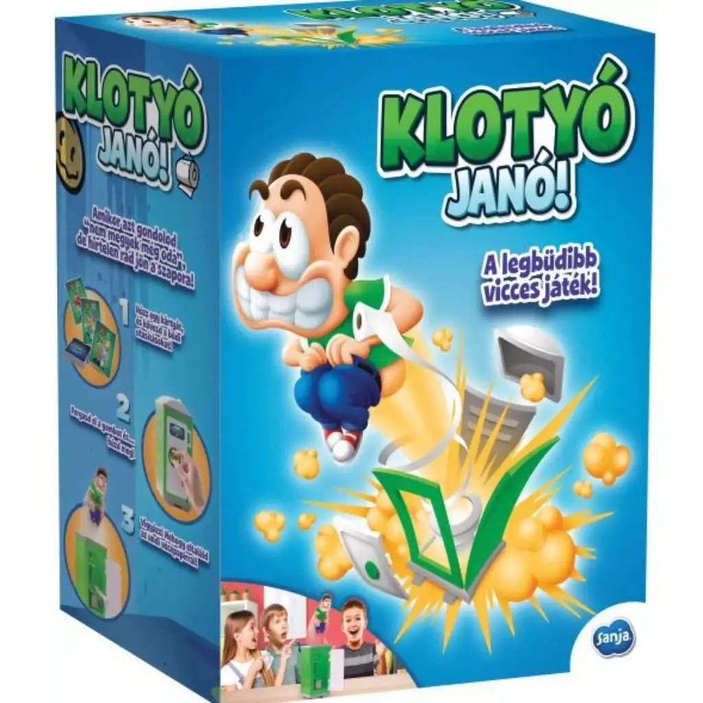 Klotyó Janó vicces társasjáték kép 1