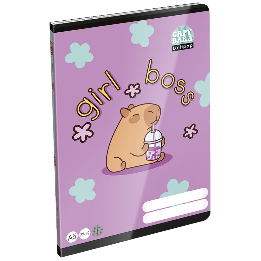 ICO: LizzySuli Lollipop Capybara kockás füzet A/5 27-32 kép 1