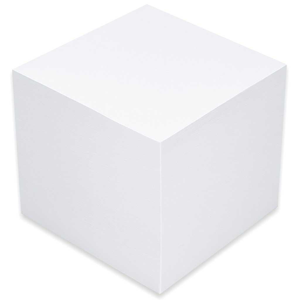 Kocka jegyzettömb 8,5x8,5x8,5cm-es 1000 lapos kép 1