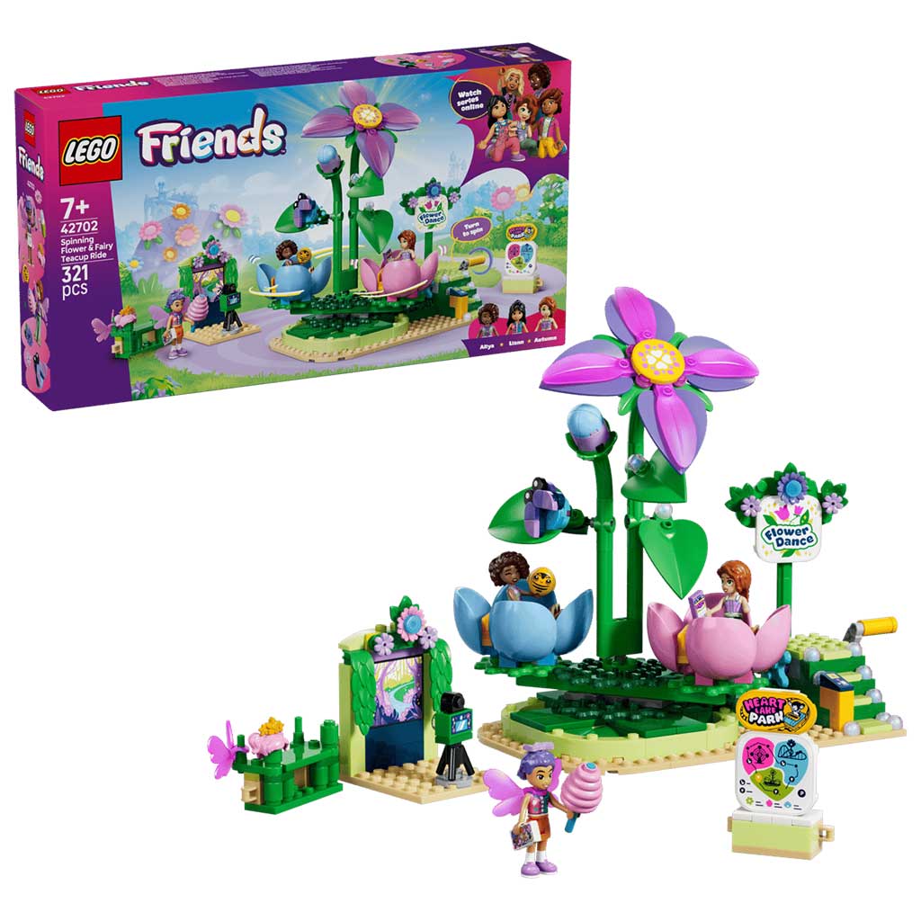 LEGO® Friends: Körhinta virágokkal és tündérekkel (42702) kép 1