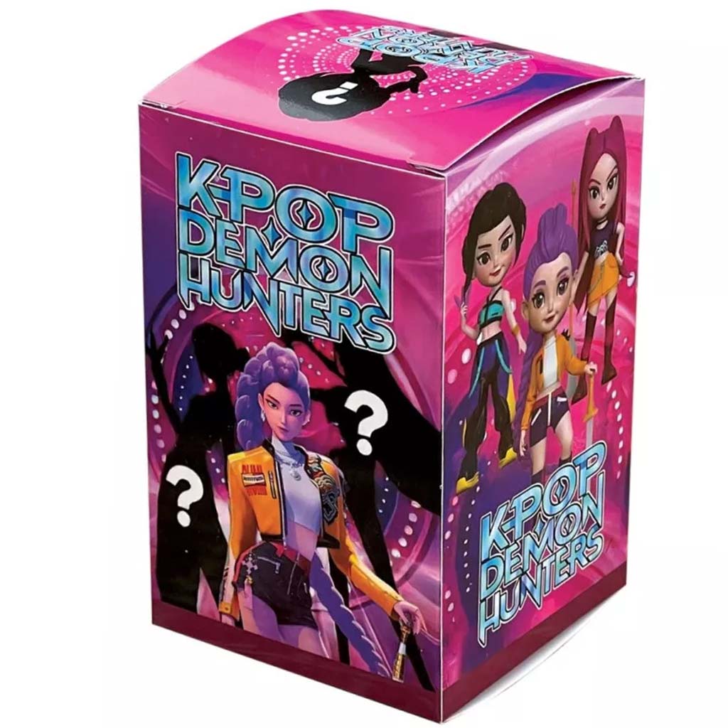 K-Pop Demon Hunters dobozos meglepetés figura kártyával kép 1