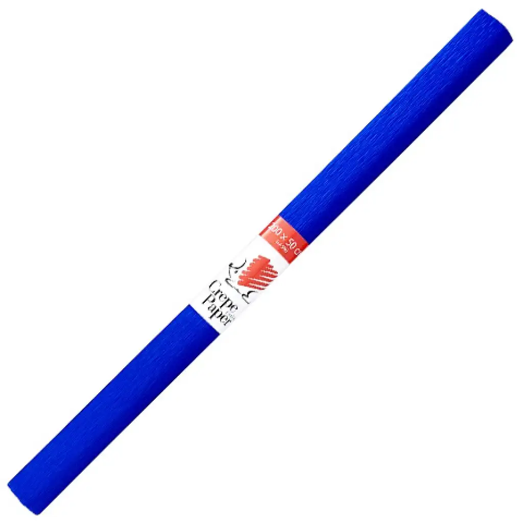 ICO: Süni krepp papír kék színben 200x50cm kép 1