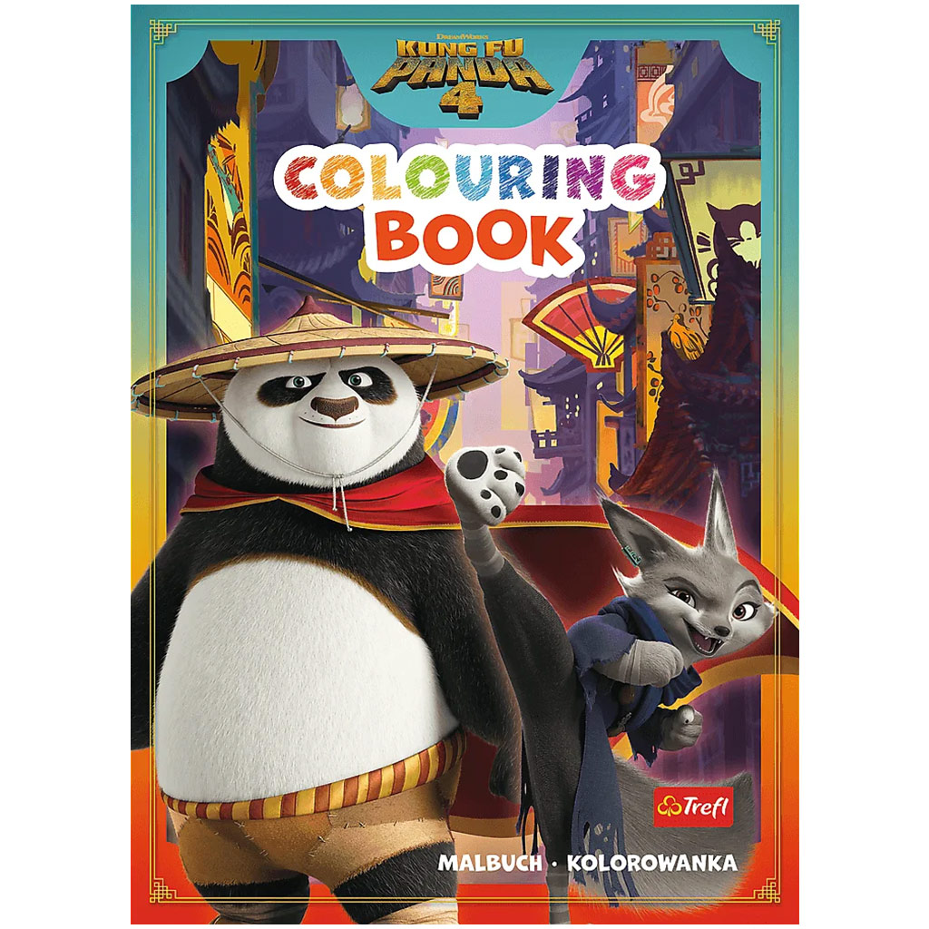 Kung Fu Panda kifestőkönyv - Trefl kép 1