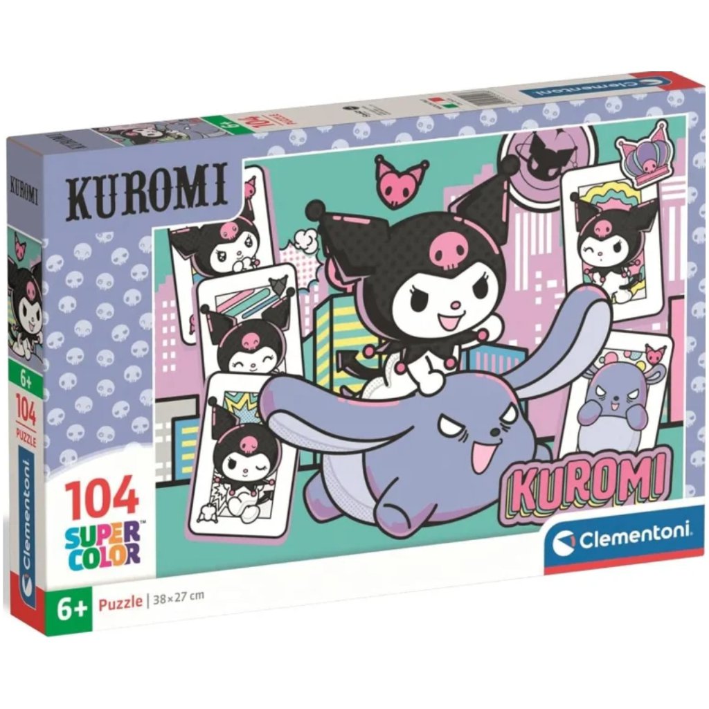 Kuromi Super Color puzzle 104 db-os - Clementoni kép 1