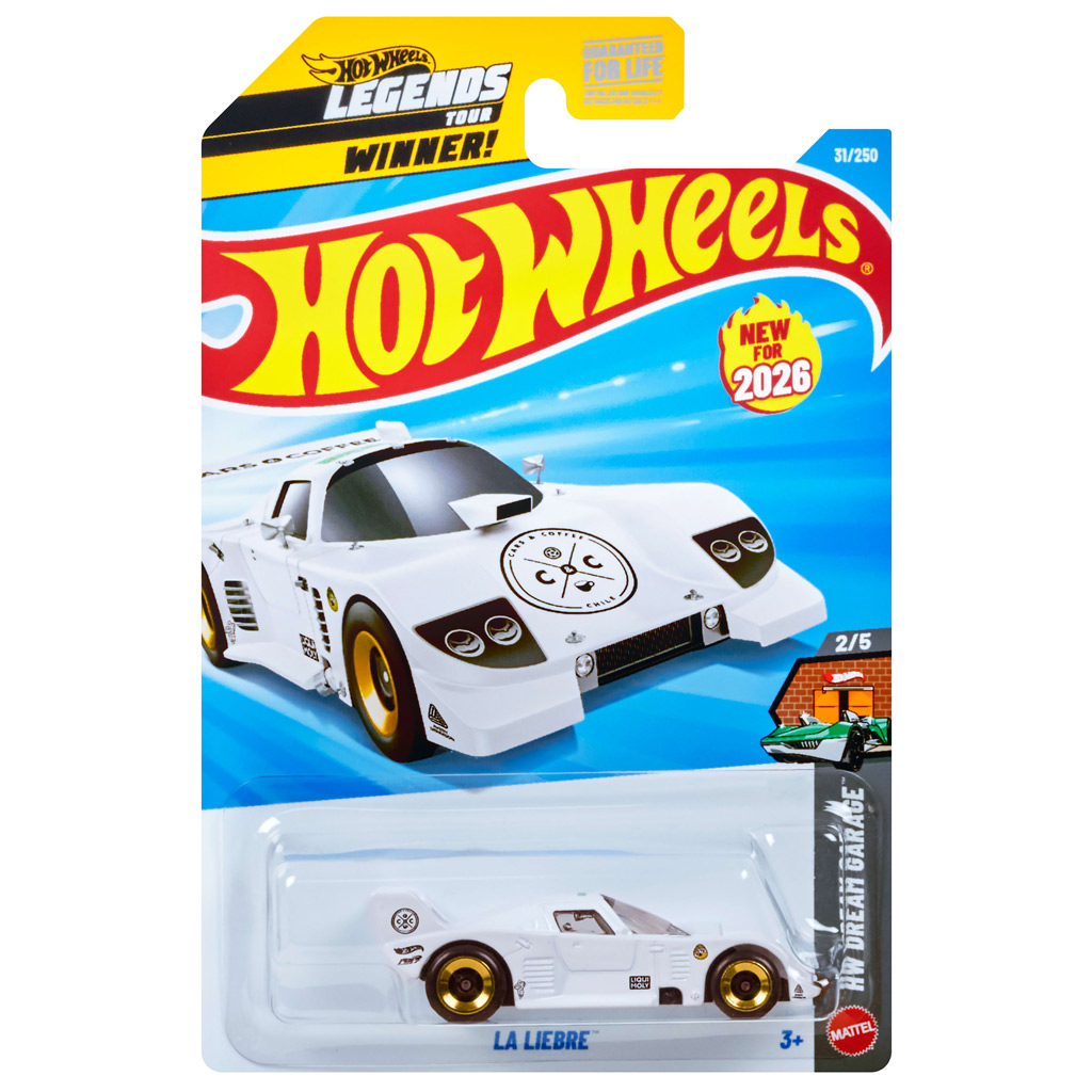 Hot Wheels: La Liebre kisautó 1/64 - Mattel kép 1
