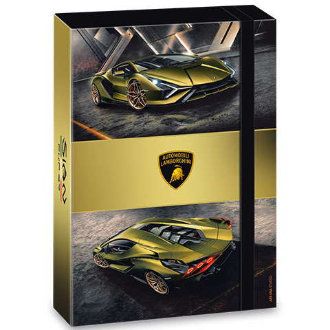 Ars Una: Lamborghini Sian gumis füzetbox A/4-es kép 1