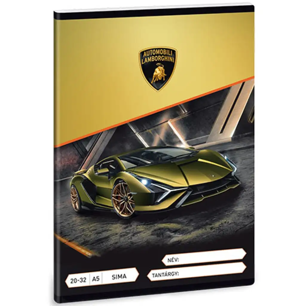Ars Una: Lamborghini Sián sima füzet A/5 20-32 kép 1