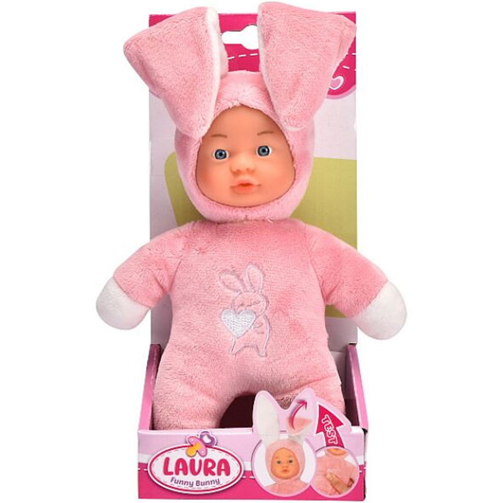Laura baba nyuszis ruhában - Simba Toys kép 1