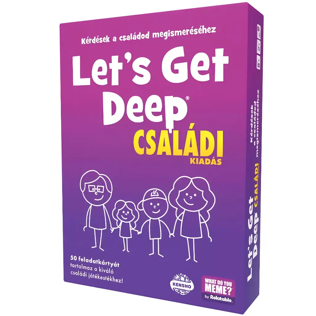 Let's Get Deep társasjáték - Családi kiadás kép 1