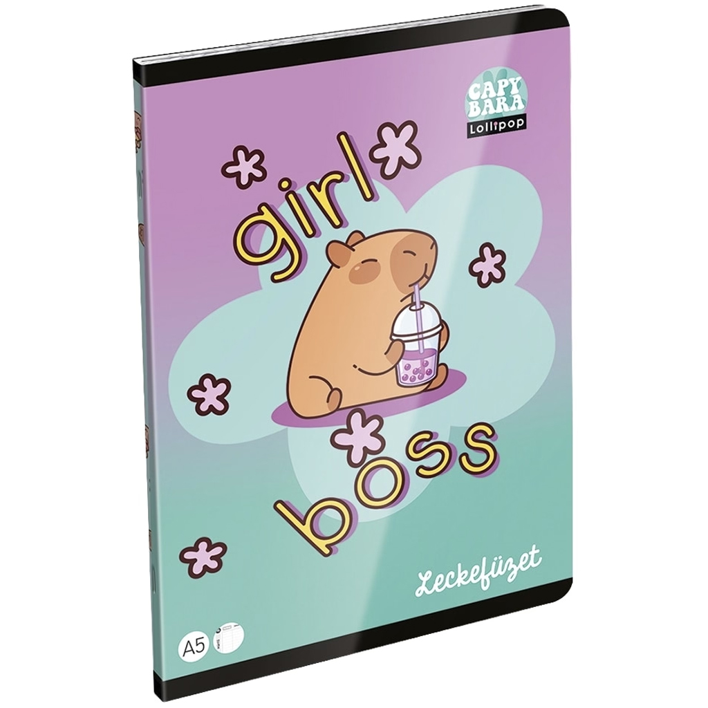ICO: LizzySuli Lollipop Capybara leckefüzet A/5 40lapos kép 1
