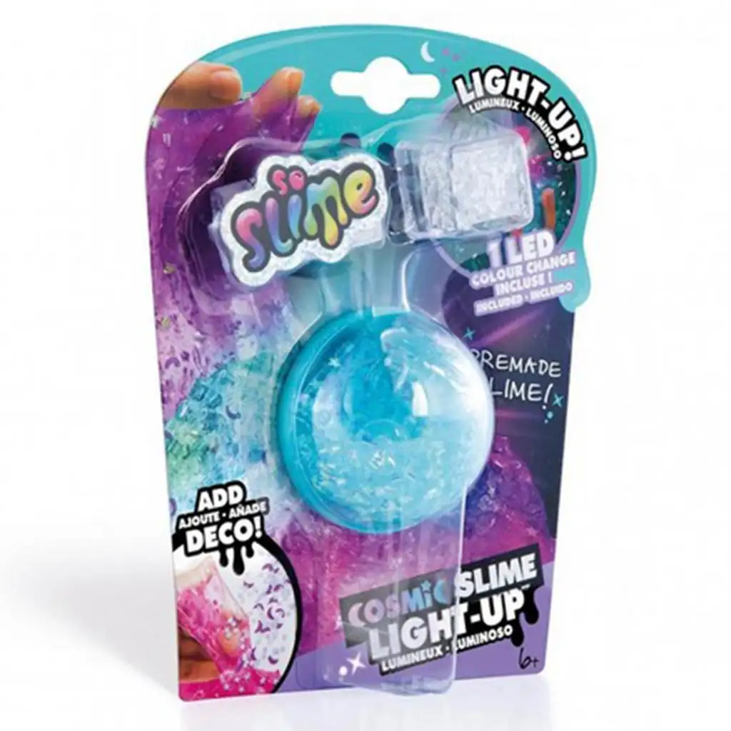 So Slime LED-el világító kozmikus slime többféle változatban kép 1