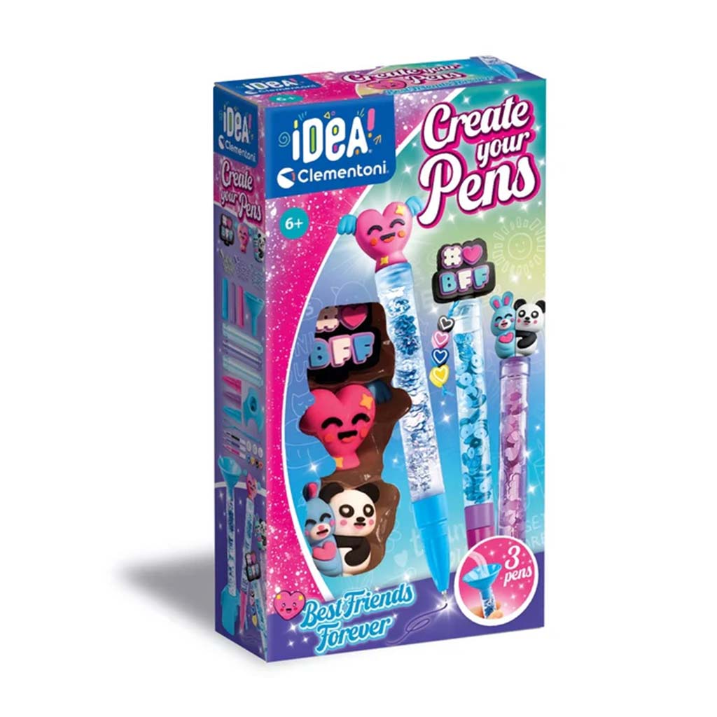 Idea! Mini legjobb barátok toll készítő szett - Clementoni kép 1