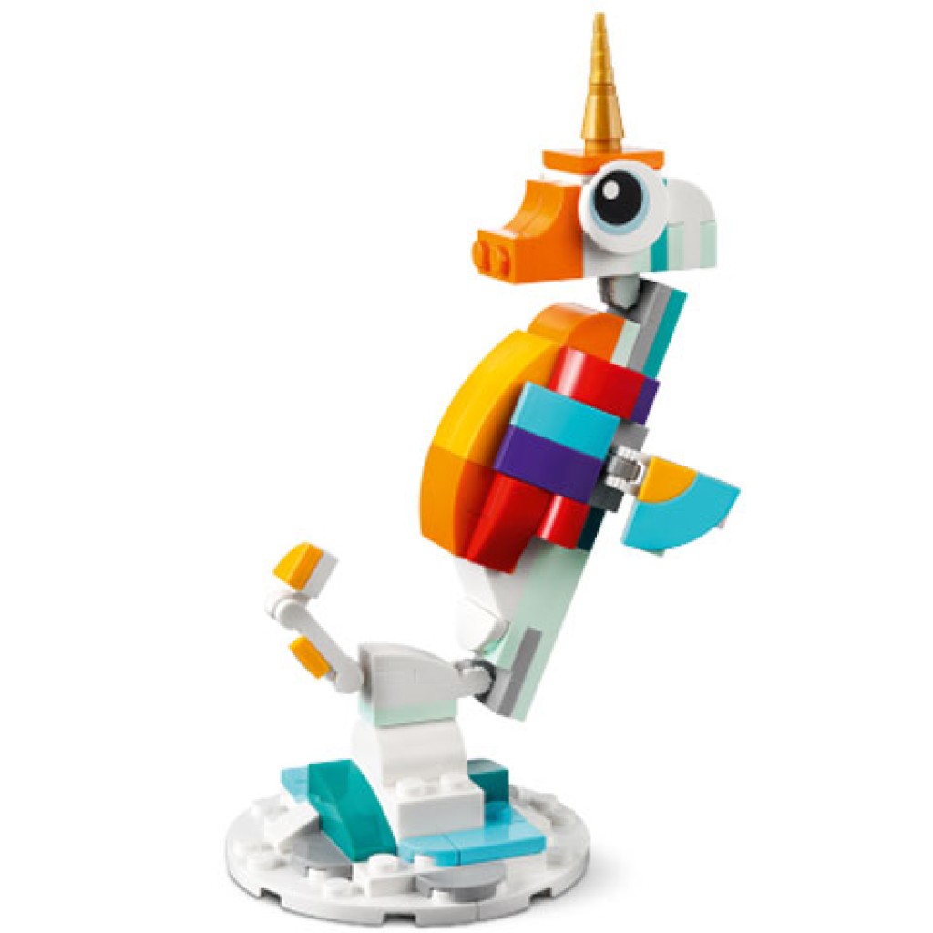 LEGO® Creator: Varázslatos egyszarvú 3 az 1-ben (31140) kép 4