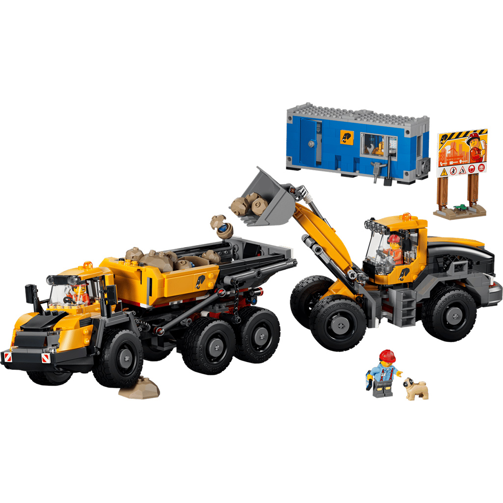 LEGO® City: Homlokrakodó és billenőplatós teherautó (60494) kép 2
