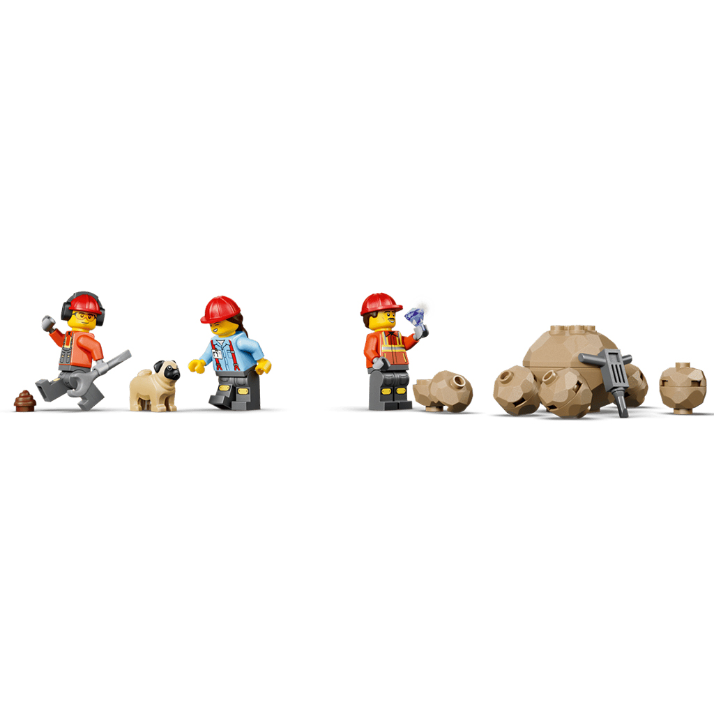 LEGO® City: Homlokrakodó és billenőplatós teherautó (60494) kép 3