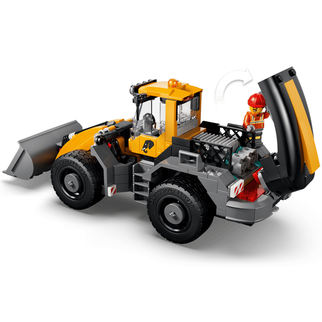 LEGO® City: Homlokrakodó és billenőplatós teherautó (60494) kép 6