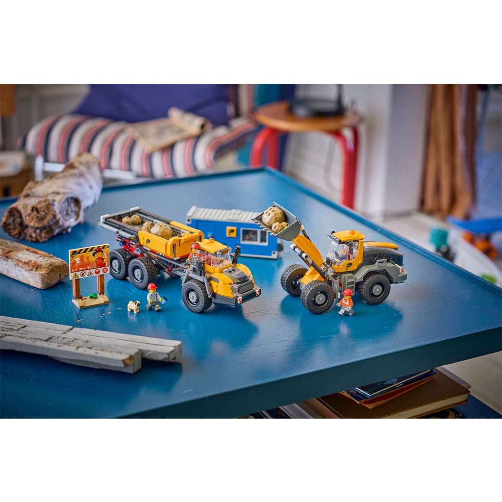 LEGO® City: Homlokrakodó és billenőplatós teherautó (60494) kép 9