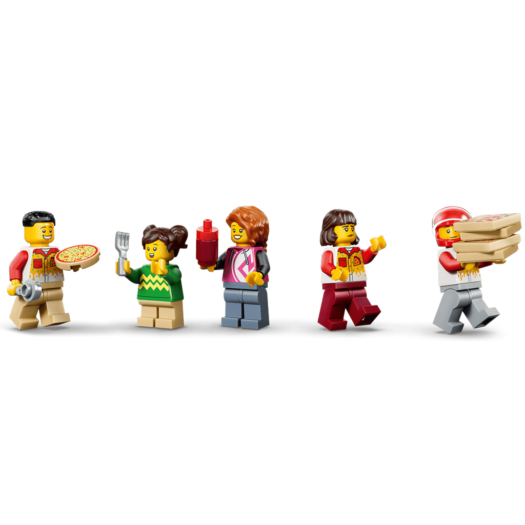 LEGO® City: Pizzéria kiszállító járművekkel (60496) kép 3