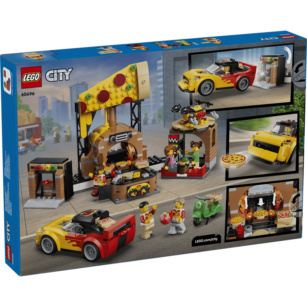 LEGO® City: Pizzéria kiszállító járművekkel (60496) kép 8