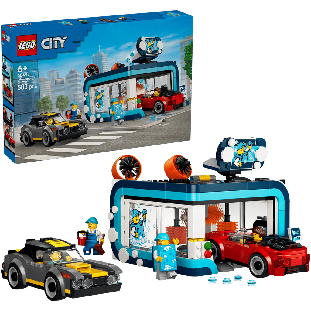 LEGO® City: Önkiszolgáló autómosó (60497) kép 1