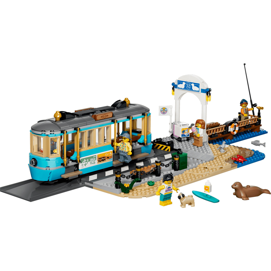 LEGO® City: Klasszikus tengerparti villamos (60506) kép 2