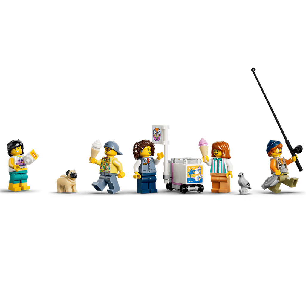 LEGO® City: Klasszikus tengerparti villamos (60506) kép 3
