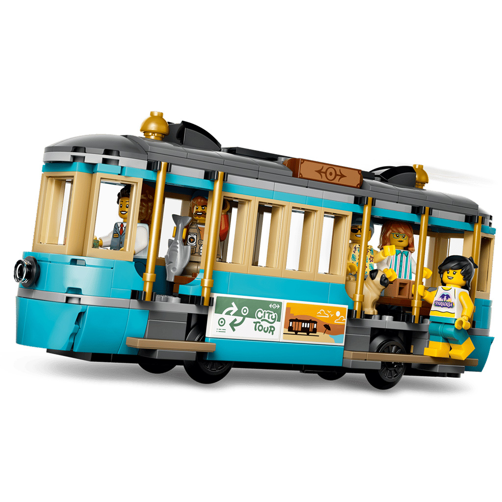LEGO® City: Klasszikus tengerparti villamos (60506) kép 4