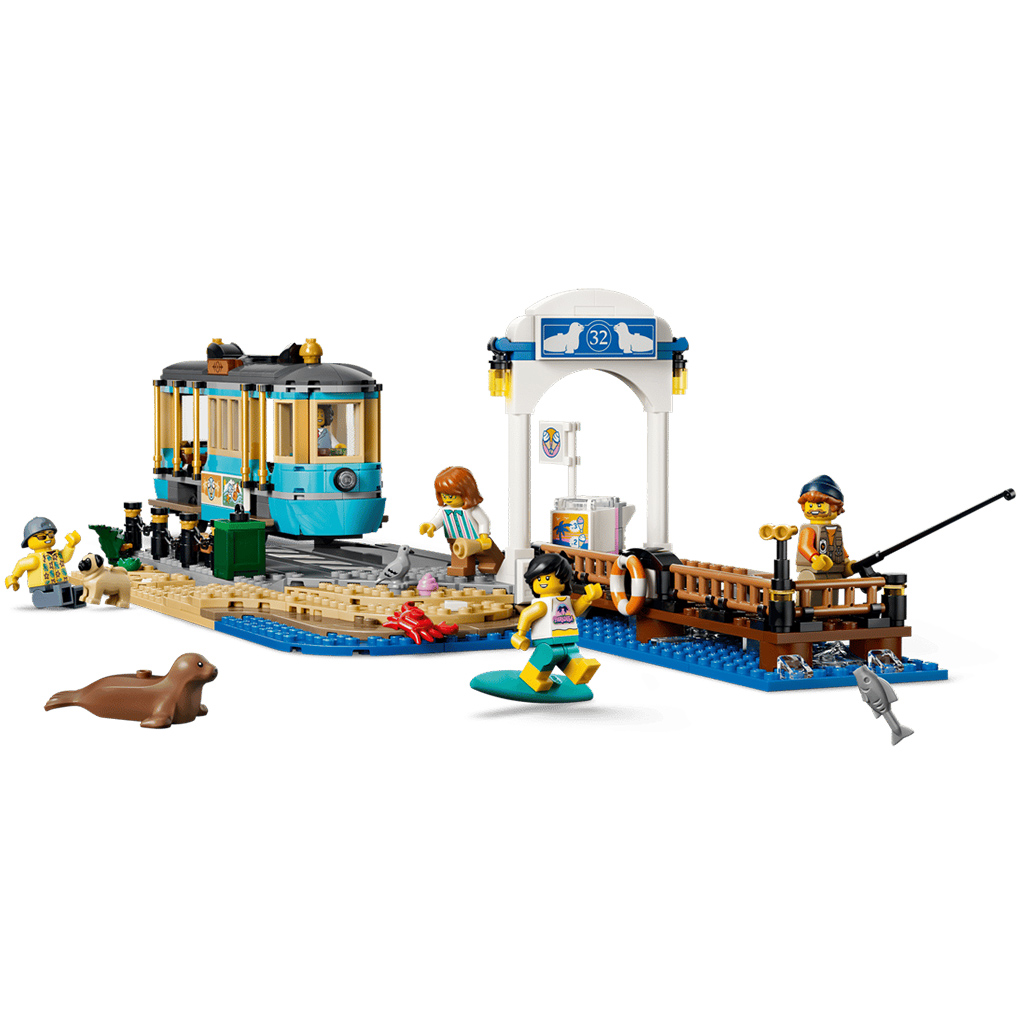 LEGO® City: Klasszikus tengerparti villamos (60506) kép 5