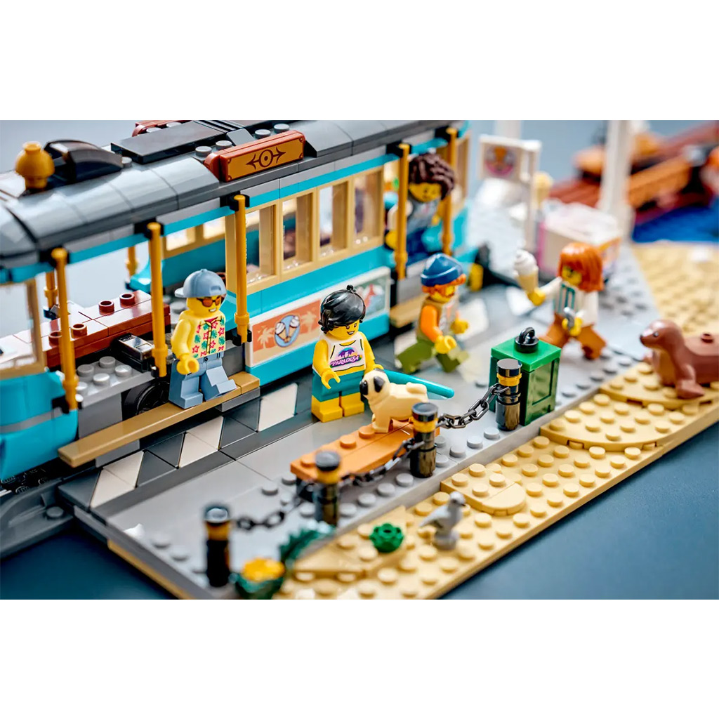 LEGO® City: Klasszikus tengerparti villamos (60506) kép 7