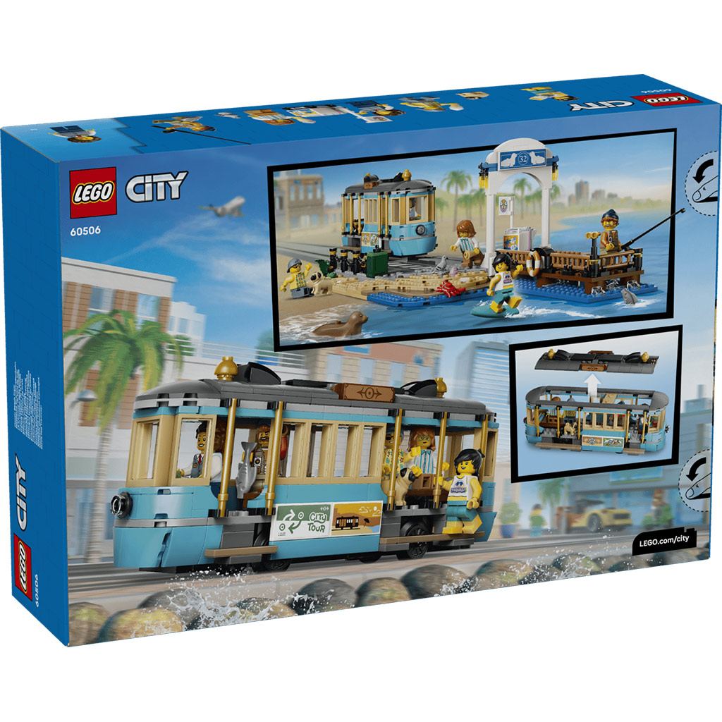 LEGO® City: Klasszikus tengerparti villamos (60506) kép 9