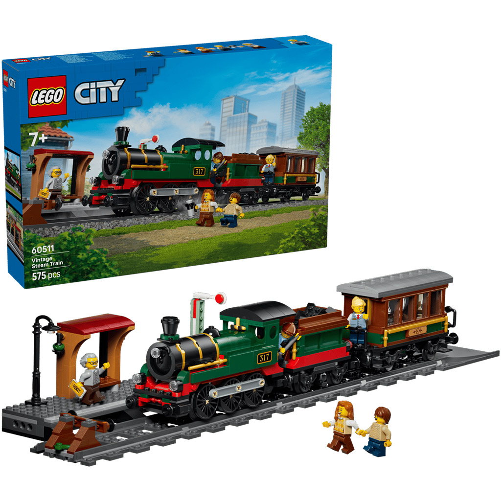 LEGO® City: Nosztalgia gőzmozdony (60511) kép 1