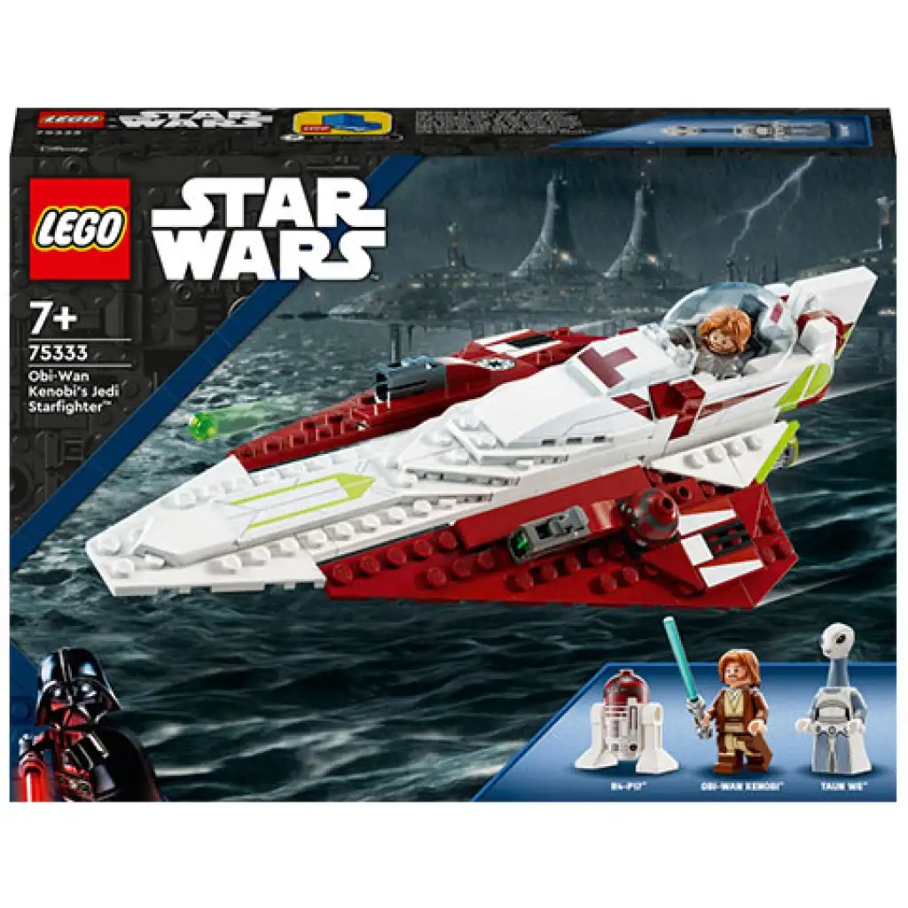 LEGO® Star Wars™: Obi-Wan Kenobi Jedi Starfighter™-e (75333) kép 1