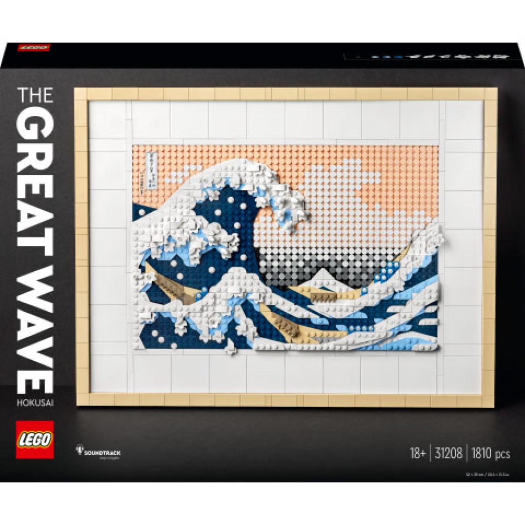 LEGO® Art: Hokuszai – A nagy hullám (31208) kép 1