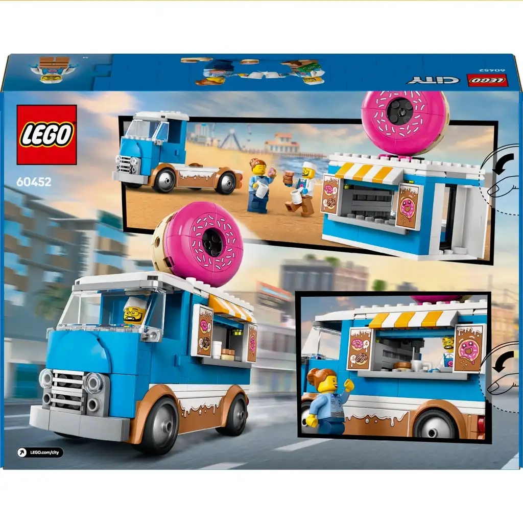LEGO® City: Fánkárus büfékocsi (60452) kép 5