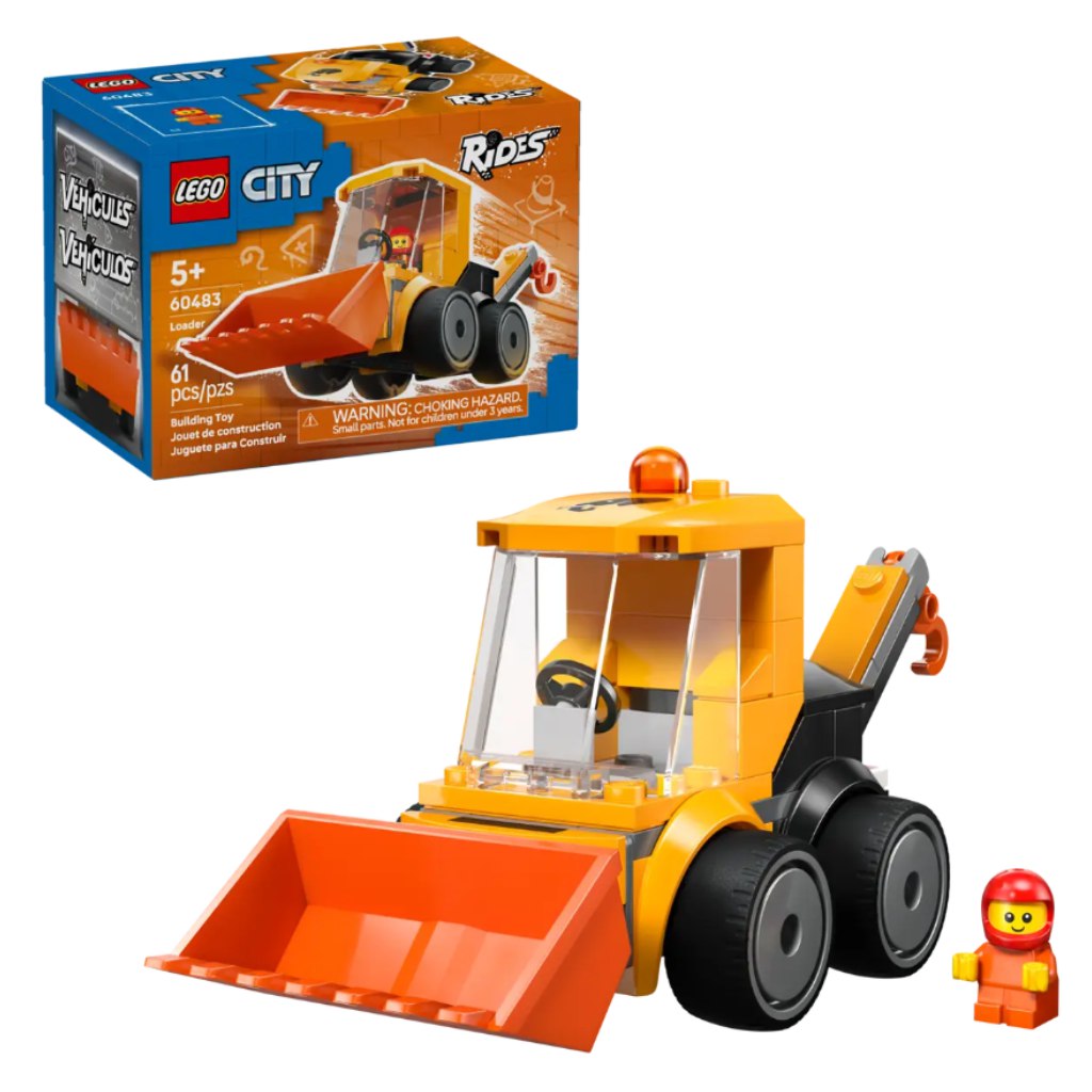 LEGO® City: Járgányok – Építőipari rakodó (60483) kép 1