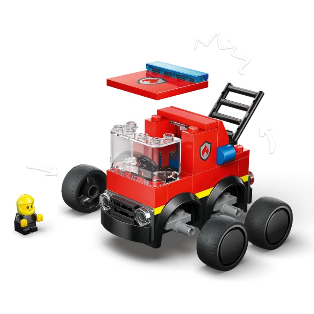 LEGO® City: Járgányok – Tűzoltóautó (60482) kép 3