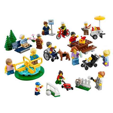 LEGO® City: Móka a parkban - City figuracsomag (60134) kép 2