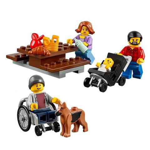 LEGO® City: Móka a parkban - City figuracsomag (60134) kép 4
